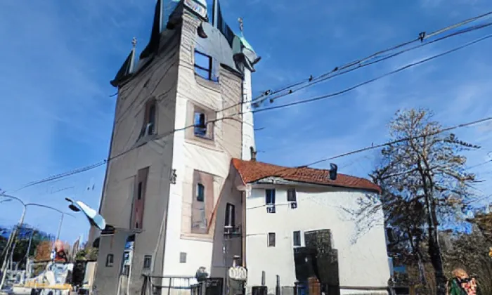 kostel svatého Cyrila a Metoděje (Nové Syrovice) – podzim