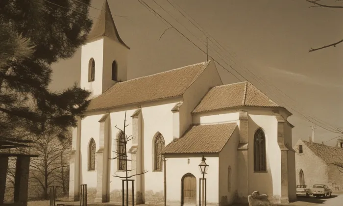 kostel svatého Cyrila a Metoděje (Rybníky) – historical