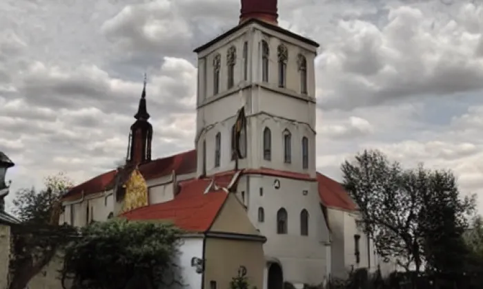 kostel svatého Cyrila a Metoděje a zemských patronů – noc