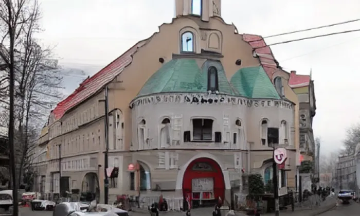Kostel svatého Ducha (Krčín) – jaro