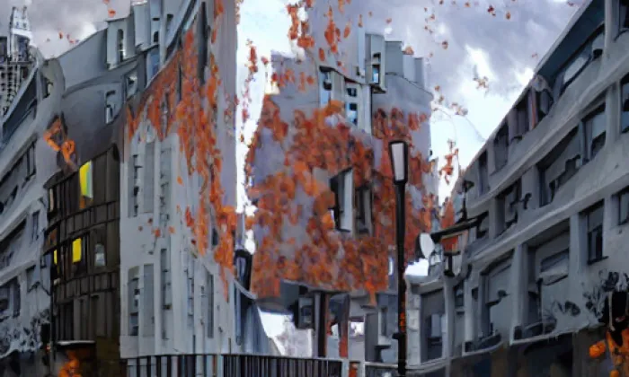 Kostel svatého Ducha (Opava) – autumn