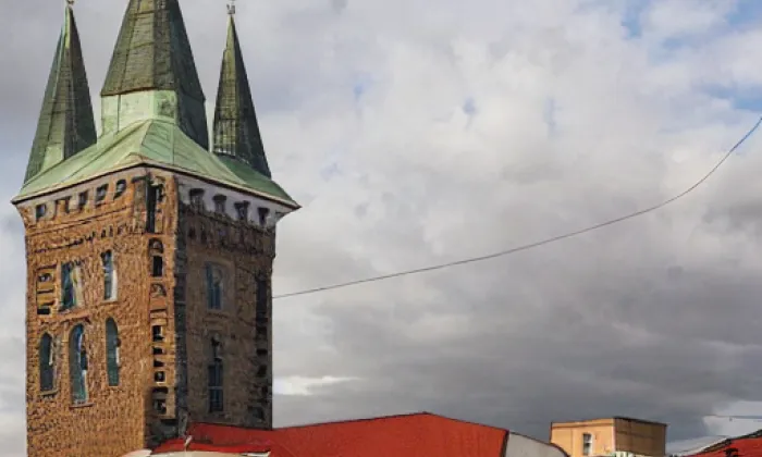 Kostel svatého Ducha v Telči – léto