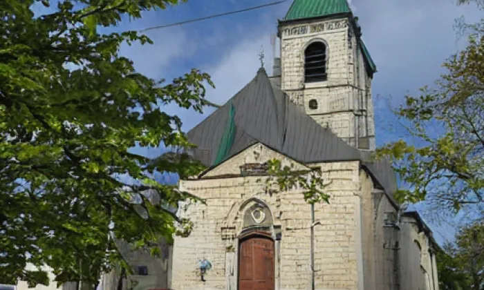 Kostel svatého Fabiána a Šebestiána – noc
