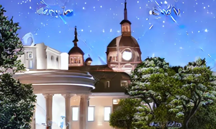 Kostel svatého Ferdinanda – noc