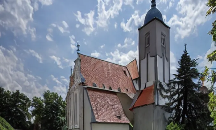 Kostel svatého Filipa a Jakuba (Kadov) – summer