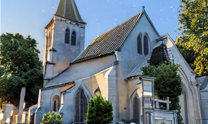 kostel svatého Filipa a Jakuba (Lelekovice) – noc