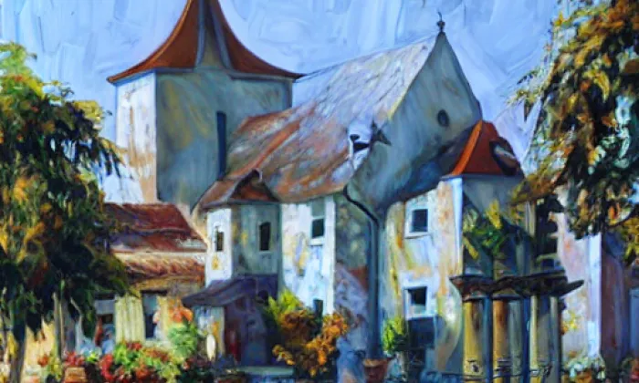 kostel svatého Filipa a Jakuba (Lelekovice) – summer