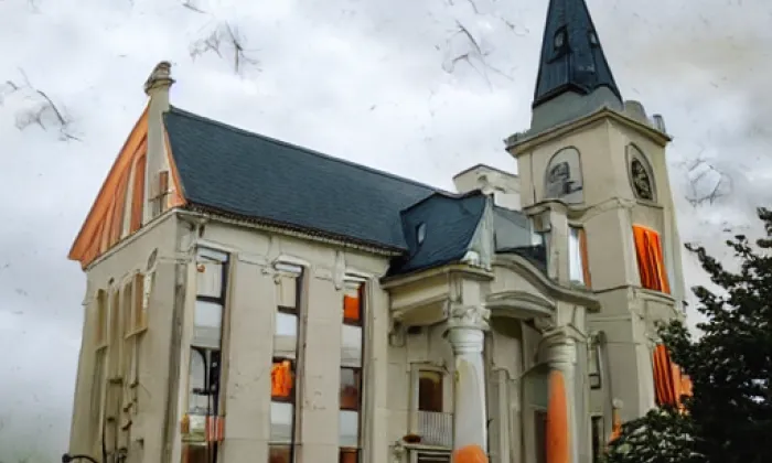 kostel svatého Filipa a Jakuba (Litovel) – podzim
