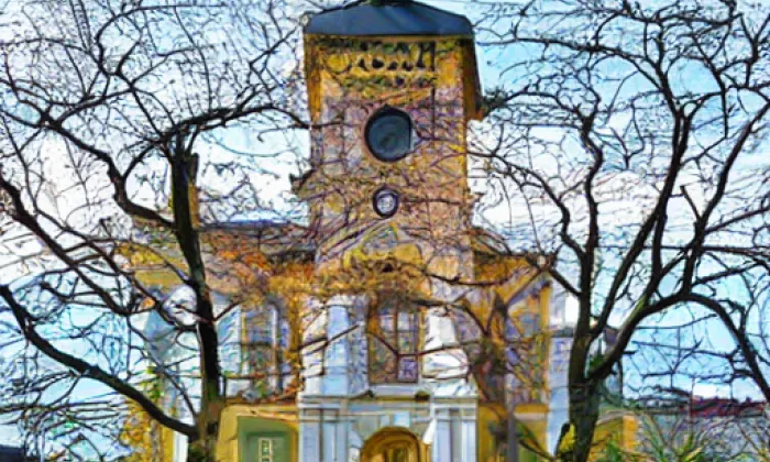 Kostel svatého Filipa a Jakuba (Praha 5) – summer