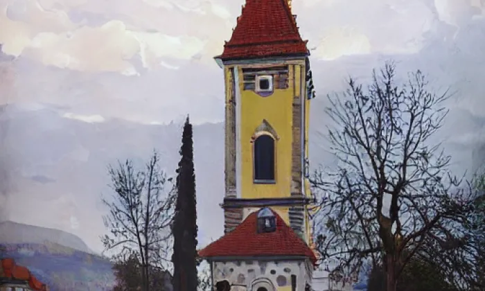 Kostel svatého Filipa a Jakuba (Zlíchov) – summer