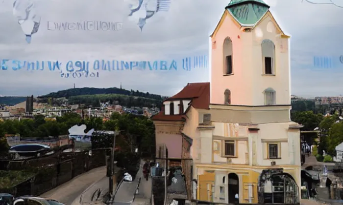 kostel svatého Filipa a Jakuba ve Zlíně – iluminace