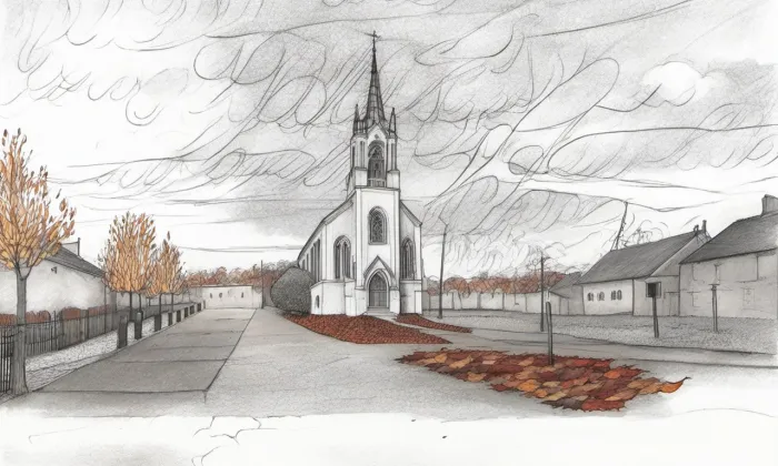 kostel svatého Floriána (Předměstí) – autumn