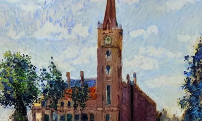 Kostel svatého Františka a Viktora v Ostravě – spring