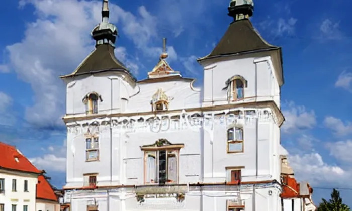 Kostel svatého Františka Xaverského a svatého Ignáce z Loyoly v Březnici – jaro