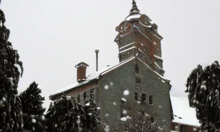 Kostel svatého Františka z Assisi (Kováň) – winter