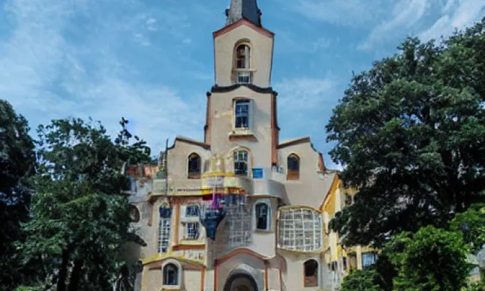 Kostel svatého Františka z Assisi v Podmoklech – summer