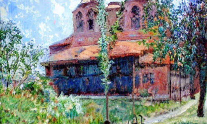 Kostel svatého Františka z Assisi v Praze-Krči – spring