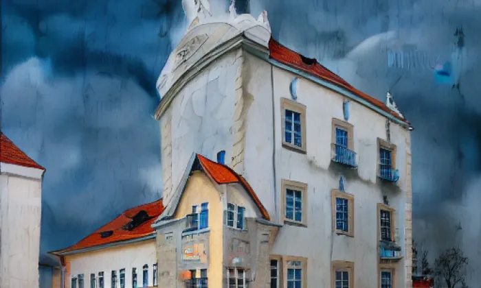 Kostel svatého Františka z Assisi v Turnově – autumn