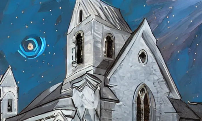 Kostel svatého Františka z Assisi v Turnově – noc