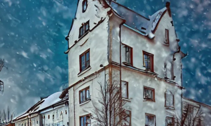 Kostel svatého Františka z Assisi v Turnově – winter