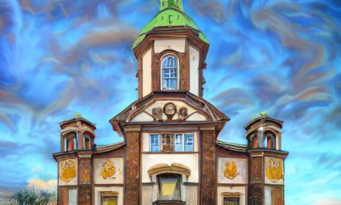 kostel svatého Františka z Assisi ve Vidnavě – autumn
