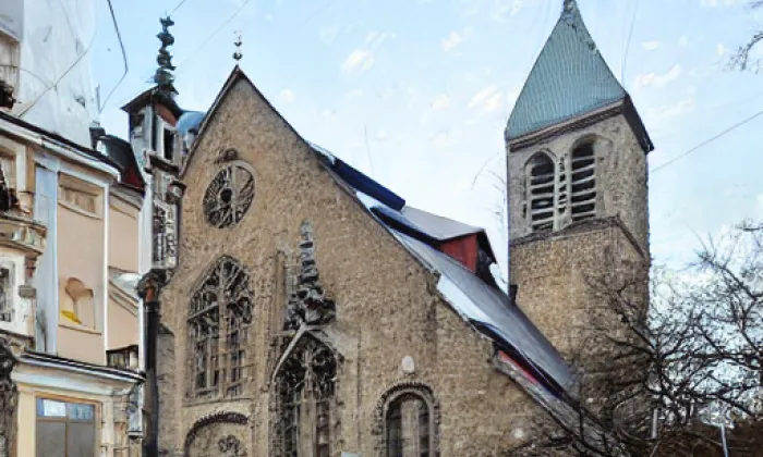 Kostel svatého Gabriela v Praze – spring
