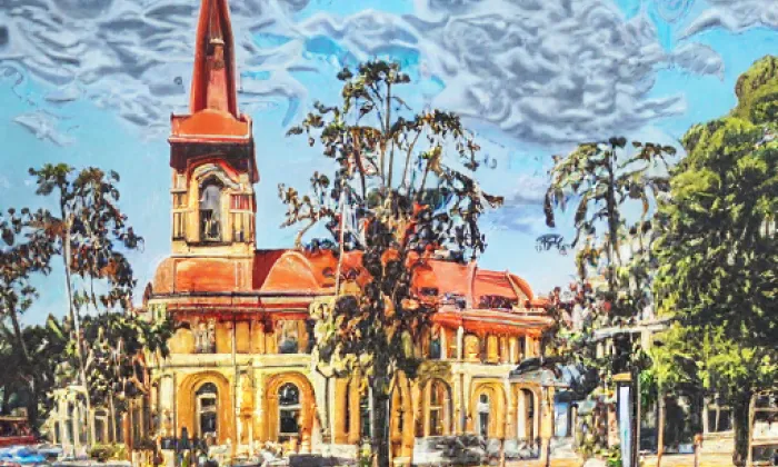 Kostel svatého Gotharda (Žehuň) – summer