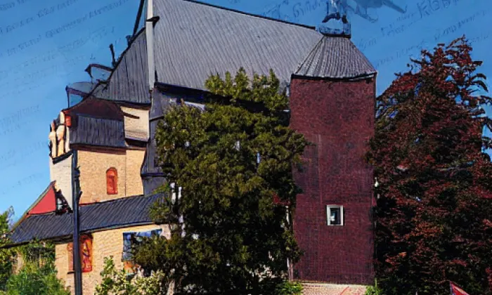Kostel svatého Gotharda (Slaný) – podzim