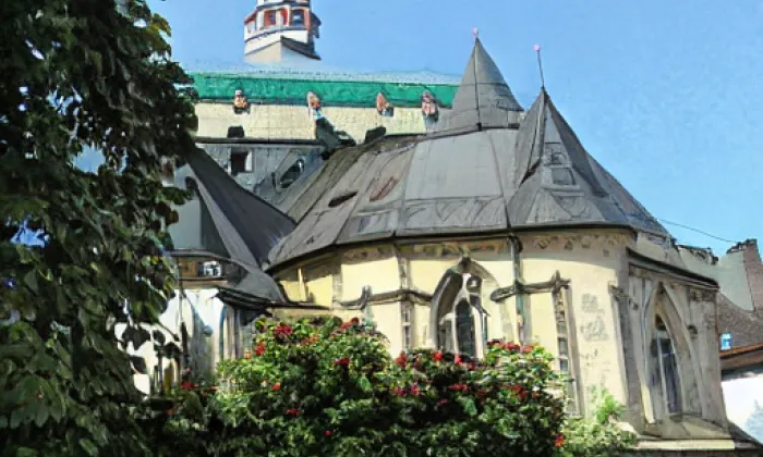 kostel svatého Gottharda – summer