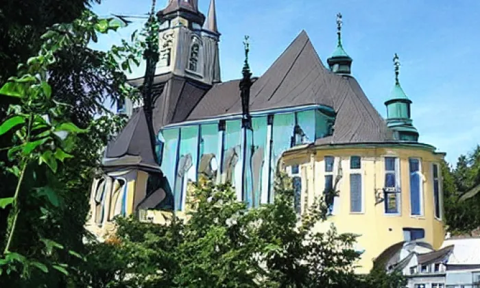 kostel svatého Gottharda – winter