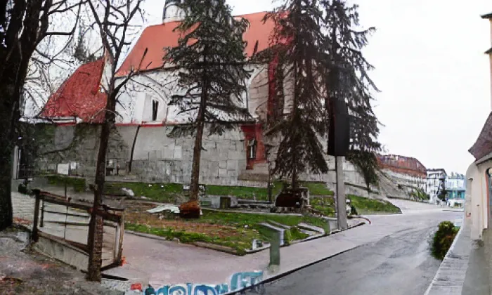 Kostel svatého Havla (Čečelice) – winter