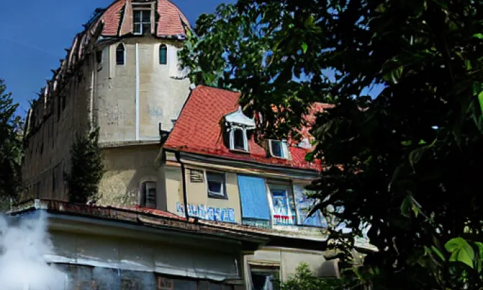 kostel svatého Havla (Čejetice) – jaro