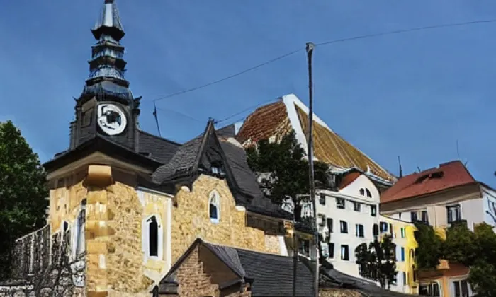 Kostel svatého Havla (Úhošťany) – autumn