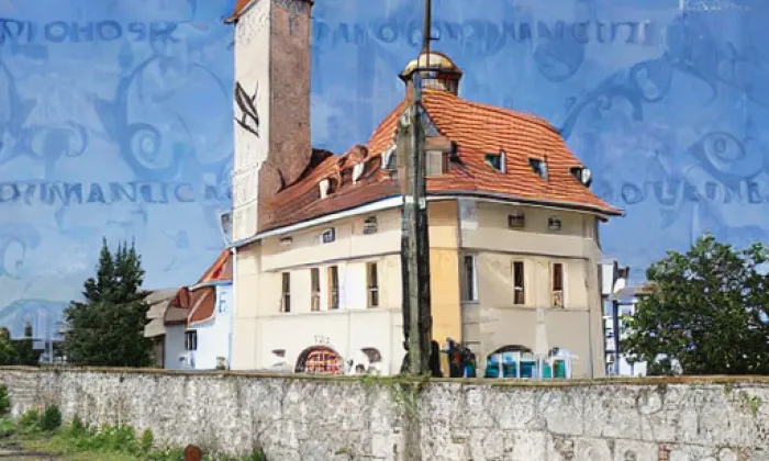 kostel svatého Havla (Hošťalovice) – akvarel