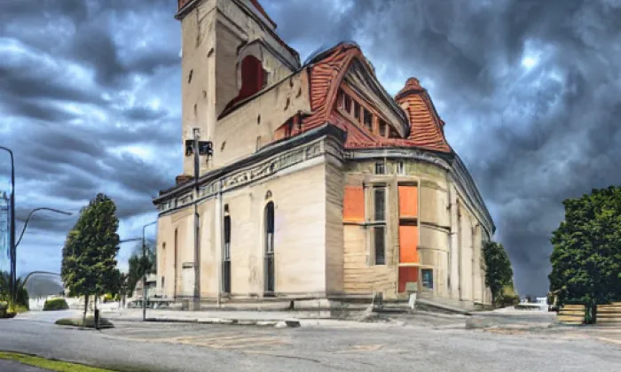 kostel svatého Havla (Hošťalovice) – autumn