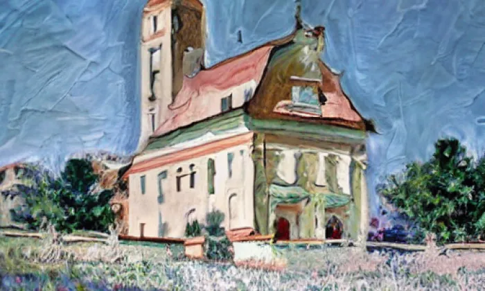 kostel svatého Havla (Hošťalovice) – spring
