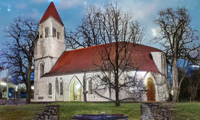 kostel svatého Havla (Mladá Boleslav III) – noc