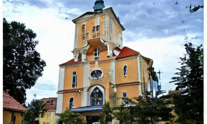 kostel svatého Havla (Osvětimany) – autumn