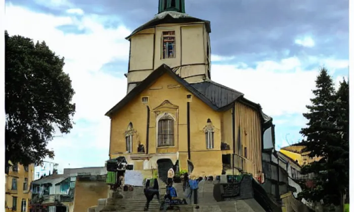 kostel svatého Havla (Osvětimany) – summer