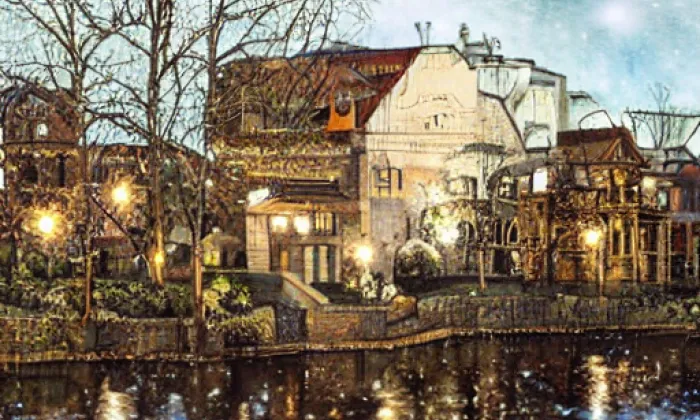 Kostel svatého Havla (Počedělice) – noc