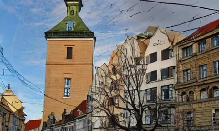 Kostel svatého Havla (Praha) – podzim