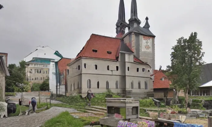 Kostel svatého Havla (Rasochy) – zima