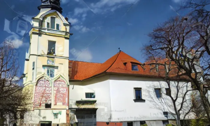 Kostel svatého Havla (Zbraslav) – podzim