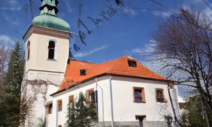 Kostel svatého Havla (Zbraslav) – zima