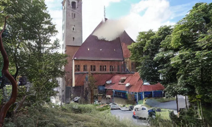 kostel svatého Havla v Poříčí nad Sázavou – spring