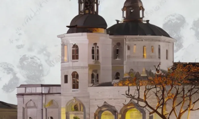 Kostel svatého Hippolyta – noc