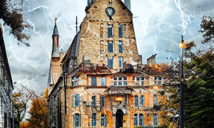 Kostel svatého Ignáce z Loyoly v Praze – autumn