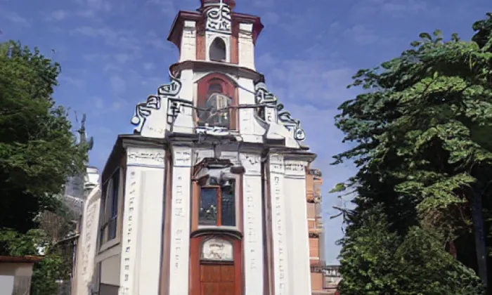 Kostel svatého Isidora (Luleč) – zima
