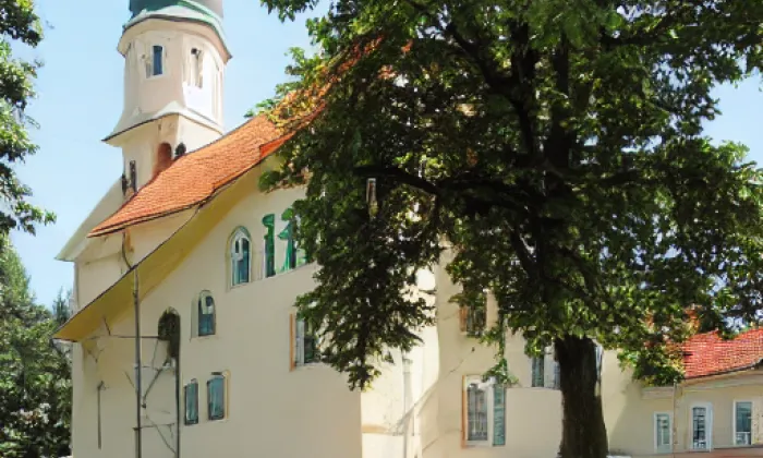 kostel svatého Isidora (Prušánky) – noc