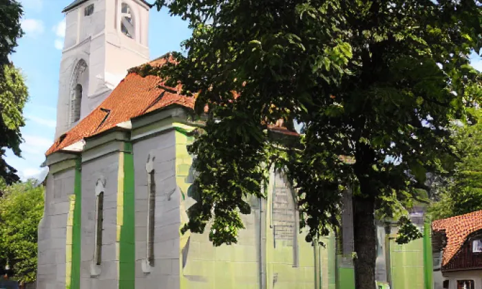 kostel svatého Isidora (Prušánky) – léto